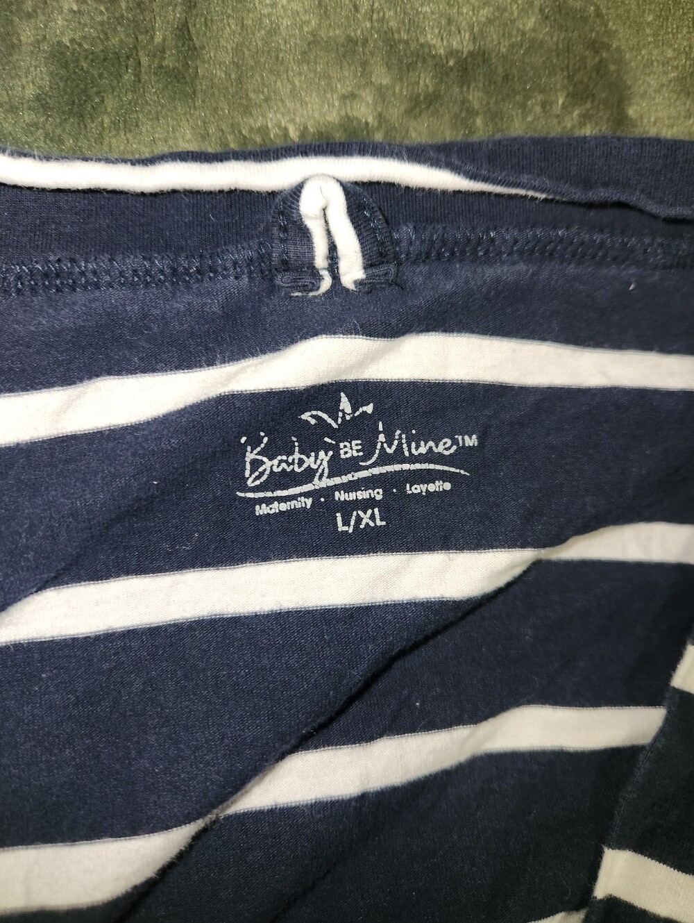 Baby Be Mine Maternity Robe - Picture 2 of 4